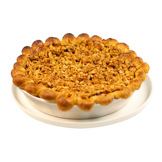 Peach Crumble Pie