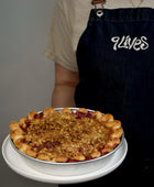 Plum Crumble Pie