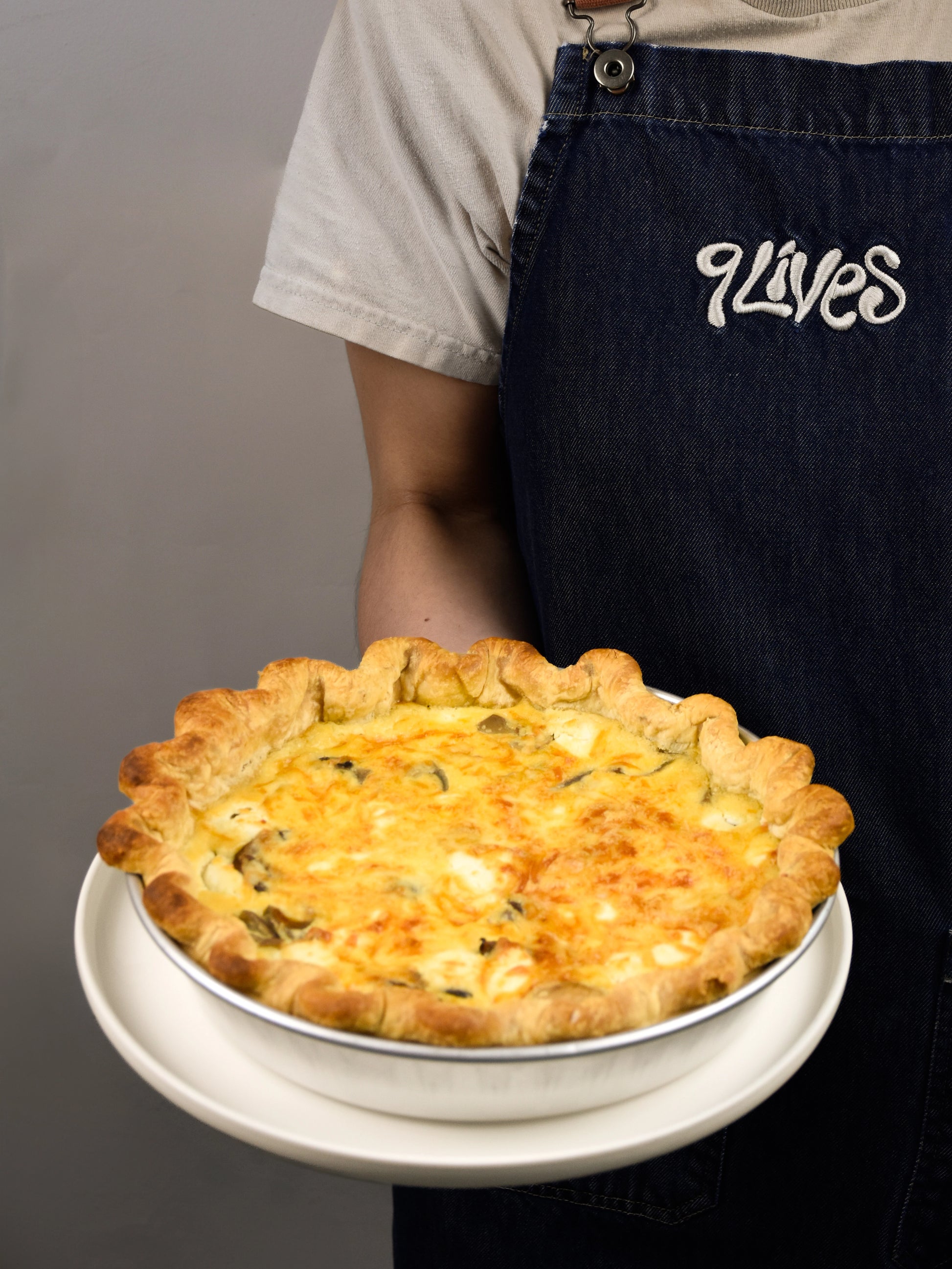 Mixed Mushroom Quiche