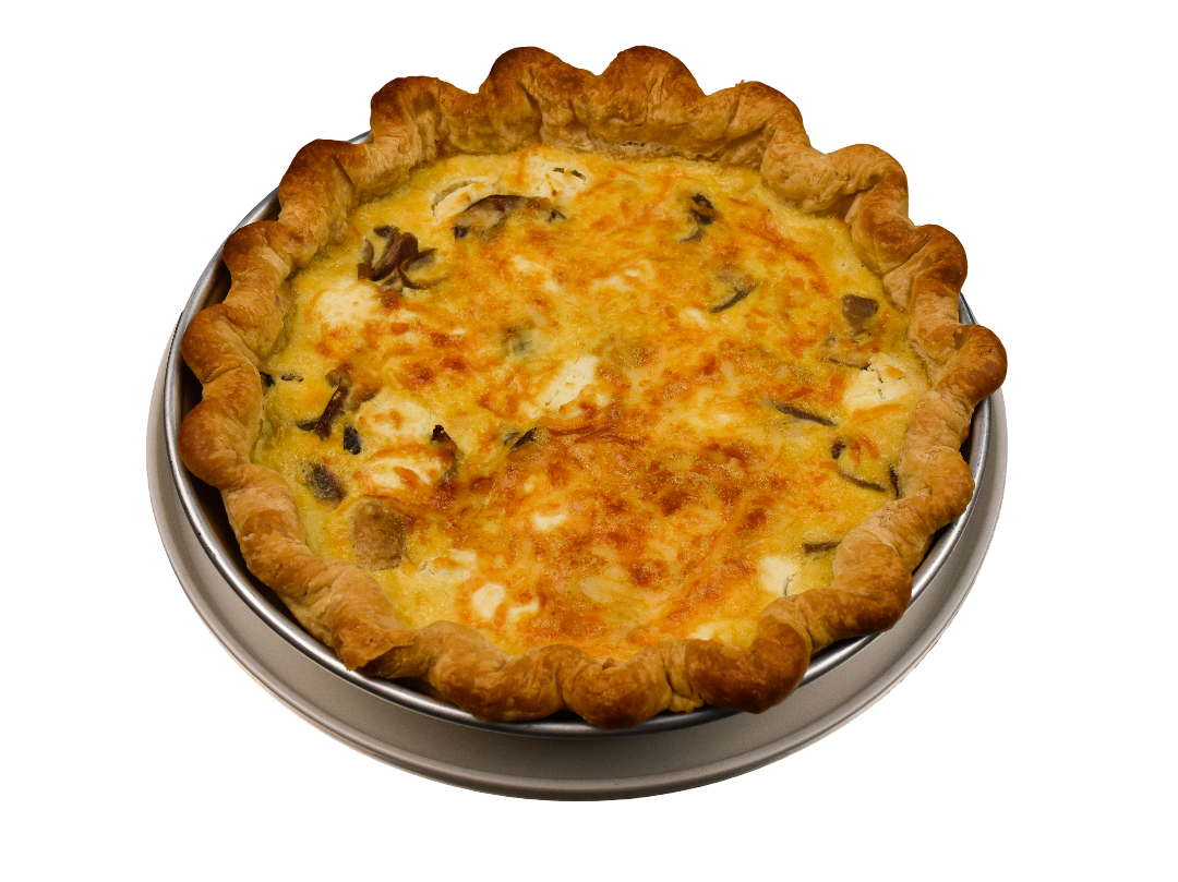 Mixed Mushroom Quiche