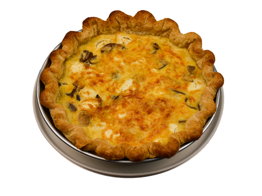 Mixed Mushroom Quiche