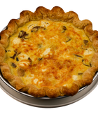Mixed Mushroom Quiche
