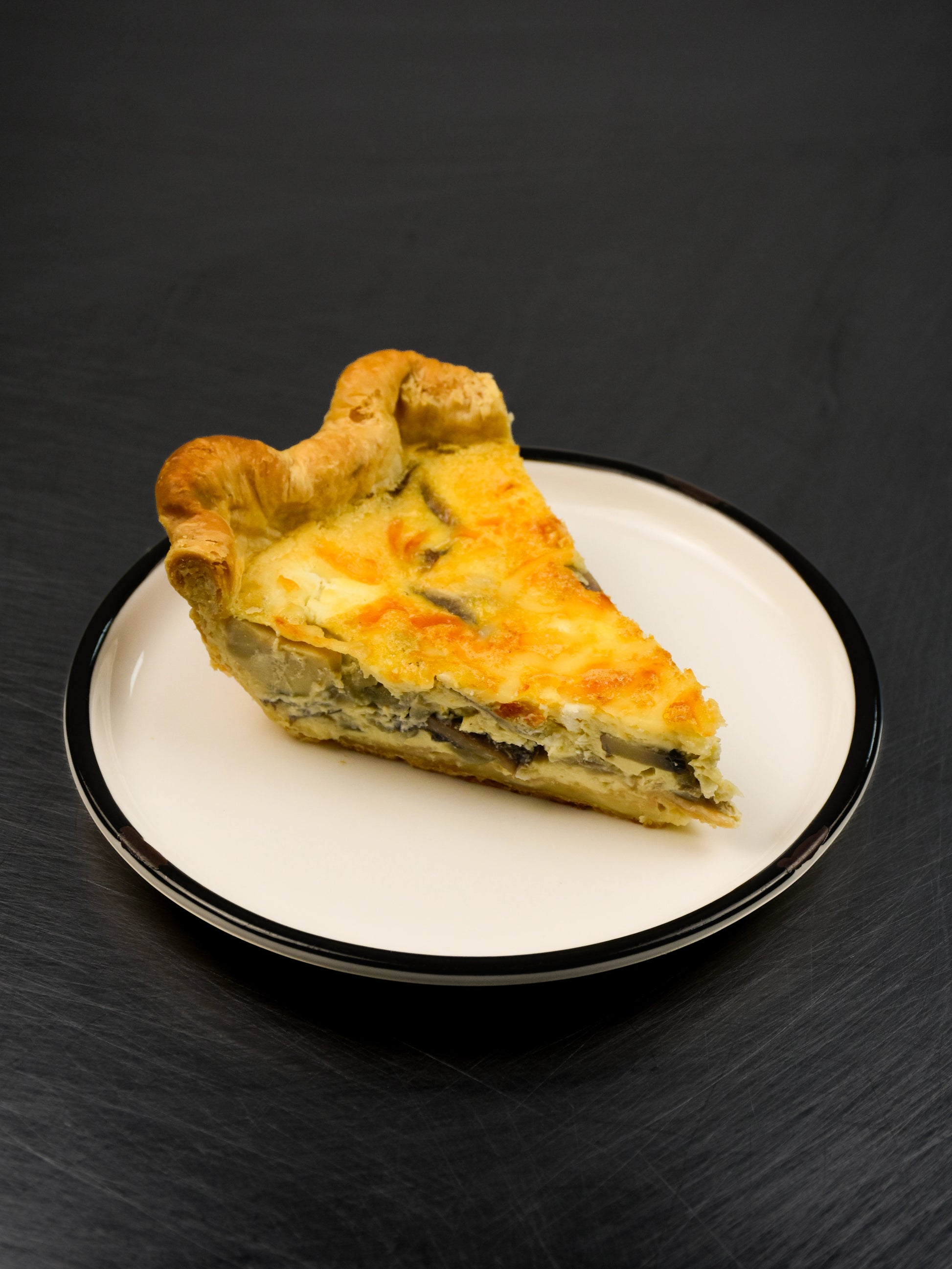 Mixed Mushroom Quiche