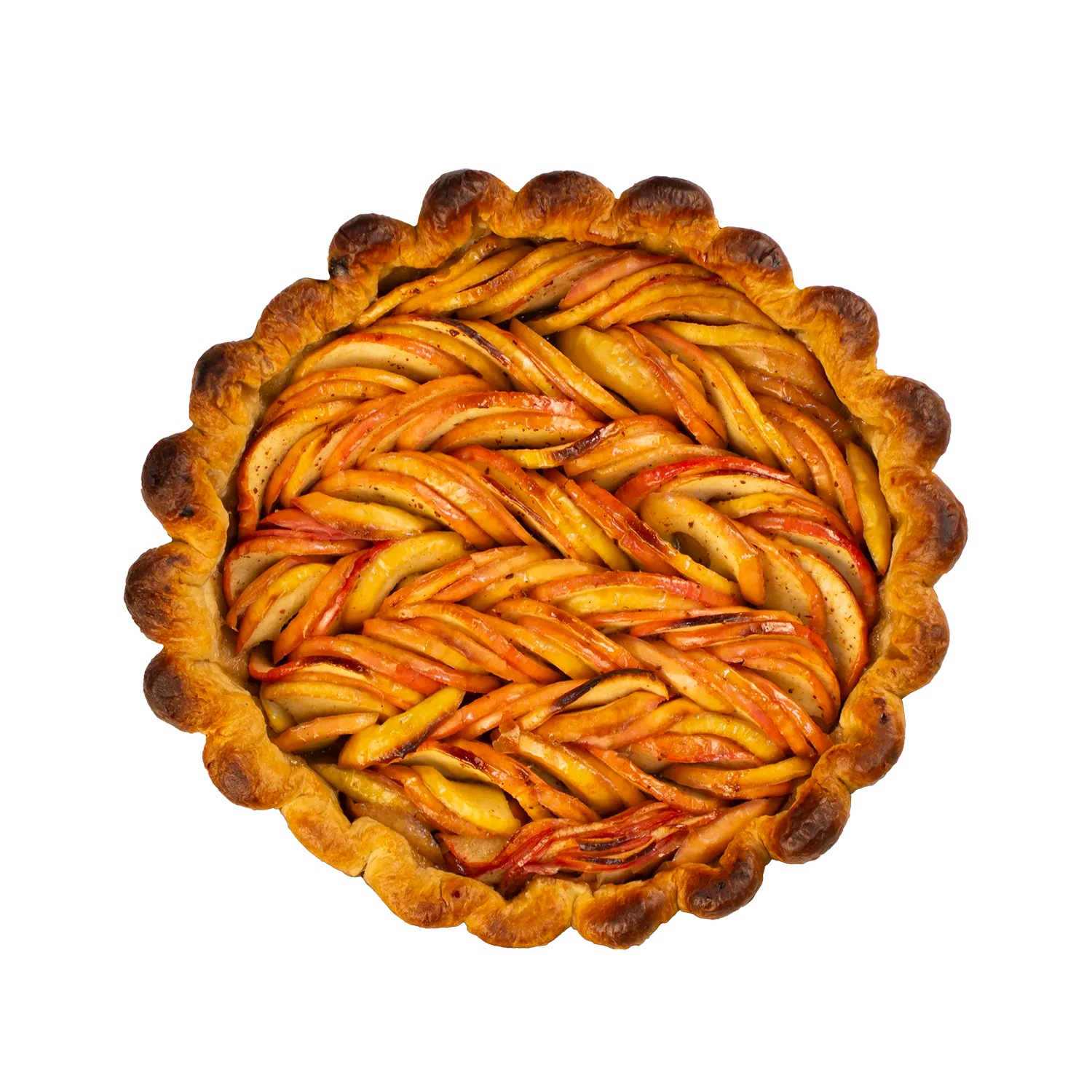 Stripy Apple Pie