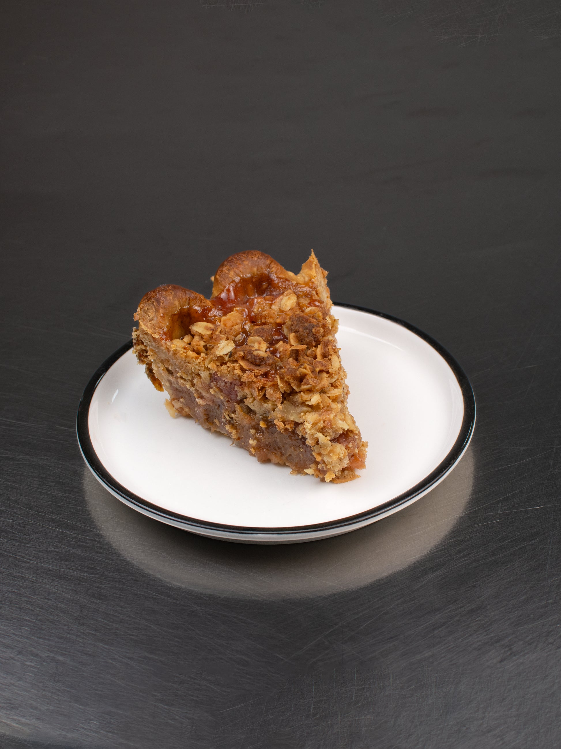 Rhubarb Crumble Pie