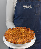 Rhubarb Crumble Pie